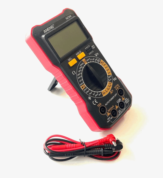 ANENG SZ304 мультиметр 1999 тест батареек