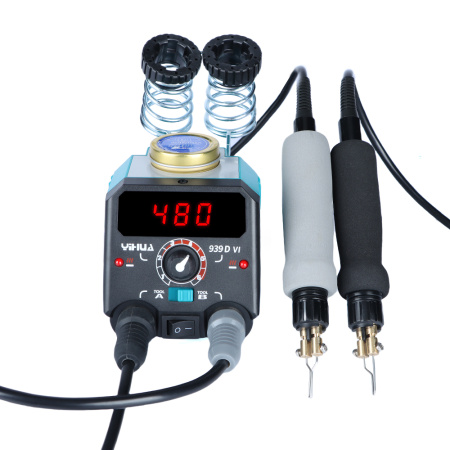 YIHUA939D-VI KIT 2в1 паяльная станция выжигатель по дереву