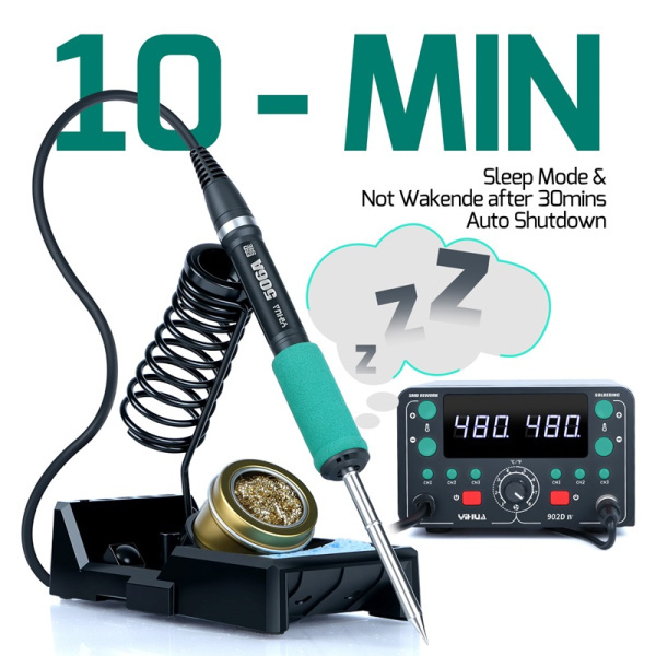 YIHUA902D-IV термовоздушная паяльная станция Т12