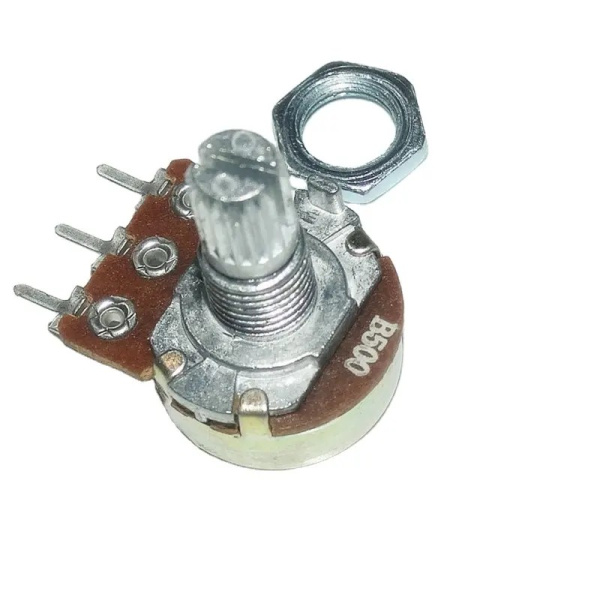 WH148 100K Резистор переменный 15mm 3 Pin, с ручкой