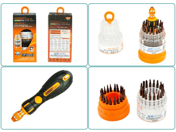 JM-8117 obs  37в1 Набор отверток для ремонта электроники