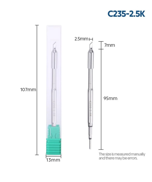 C235-2.5K tip сменное жало для паяльника YIHUA928D-IV