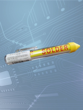 ZD-161 20 g. припой в футляре ПОС-60 с флюсом