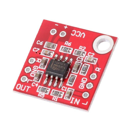 TDA1308 Mini плата усилителя  для наушников (TDA1308A)