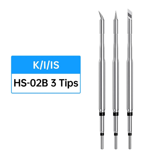 HS02B/F210-I жало для паяльника FNIRSI HS-02B, конус-игла
