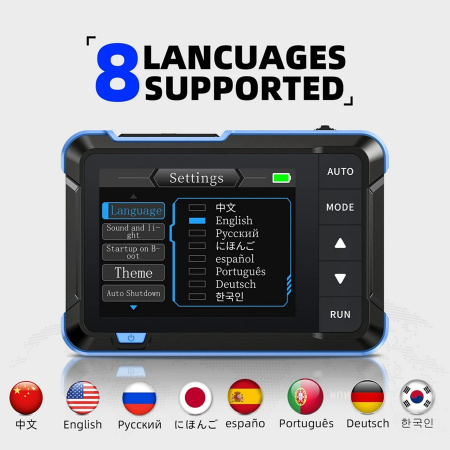 DSO153 2в1 осциллограф+генератор сигналов, портативный,1 MHZ, 5MSa/s, USB, экран 2,8'