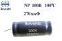 NP   270 uF 100V±10%  -40 +105C Low ESR неполярный электролитический конденсатор  16*34