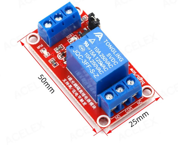 1CH 5V модуль реле с опторазвязкой для Ардуино АС250В, 10А