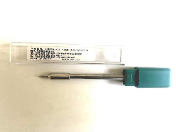 HS02A/F245-KU жало для паяльника FNIRSI HS-02A, ножевидное