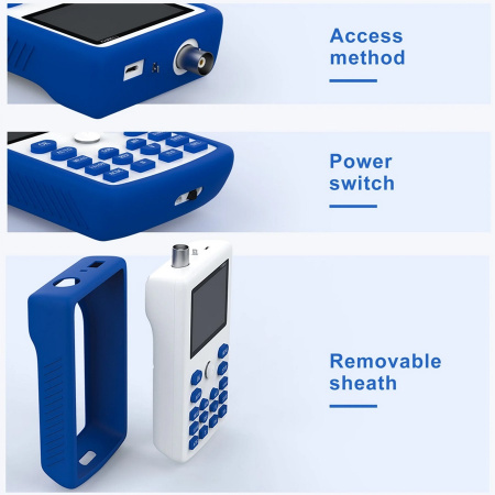 1C15 осциллограф цифровой портативный 110 MHZ, 500MSa/s, экран 2,4'