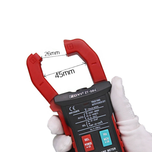 ZT-QB4 Токоизмерительные клещи TRMS NCV ZT-QB4 Токоизмерительные клещи TRMS NCV
