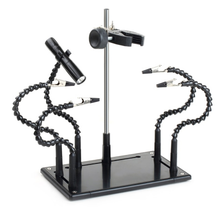 ZD-11P держатель платы с держателем термофена и подсветкой