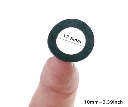 Изоляционная прокладка для 18650*1, 100шт на листе 365*100*3мм, самоклеящаяся