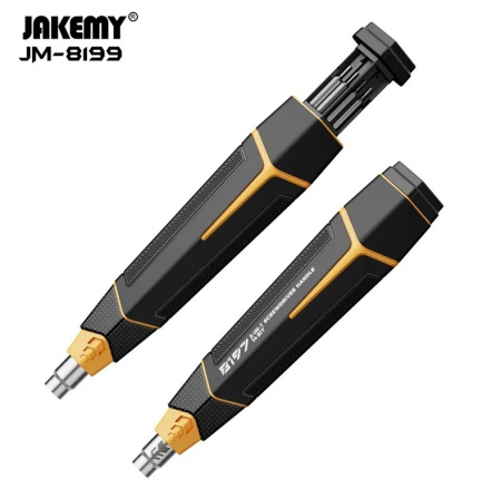 JM-8199 257в1 набор прецизионных отверток c битами H4.0 и H6.3 CRV