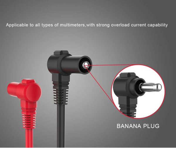 BST-050-JP щупы мультиметра, 20А, силиконовая изоляция