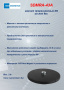 SDMTD43 прорезиненный магнит М4 усилие 8кг.(SDMRA-43A)