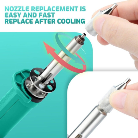 YIHUA929D-VI 80W Демонтажный паяльник