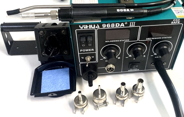 YH 968DA+ III паяльная станция  ESD