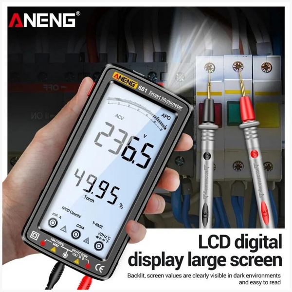 ANENG 681 мультиметр цифровой SMART
