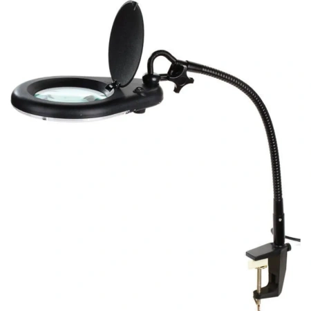 ZD-129B 5x лупа лампа на струбцине, гибкая , 80LED 15W