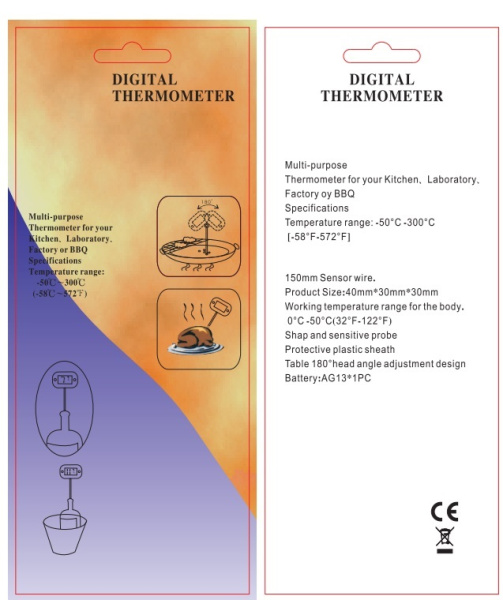 TA 288  цифровой термометр щуп