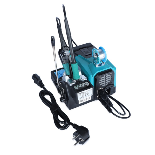YIHUA982D-I PRO  паяльная станция C210 термопинцет + паяльник, ESD