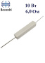 SQP   6ohm 10 w ±5% резистор керамический