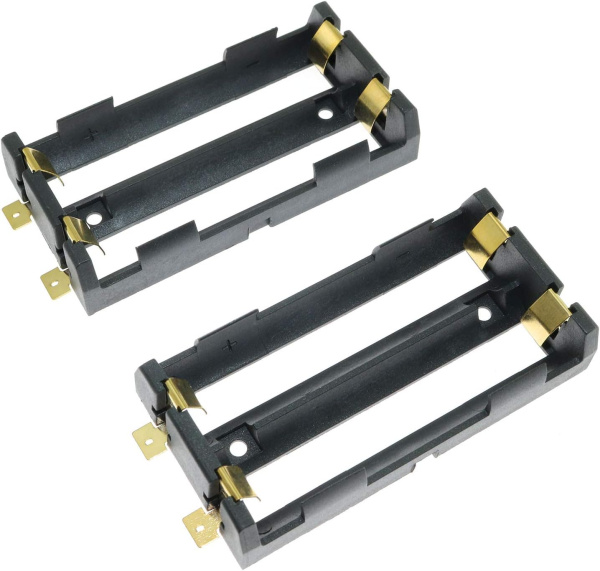 HB2S-SMD держатель  двух аккумуляторов 18650 на плату (FUT-18650-2)