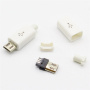 Micro USB 5PIN  разъем вилка (пара) (FUT-1119)