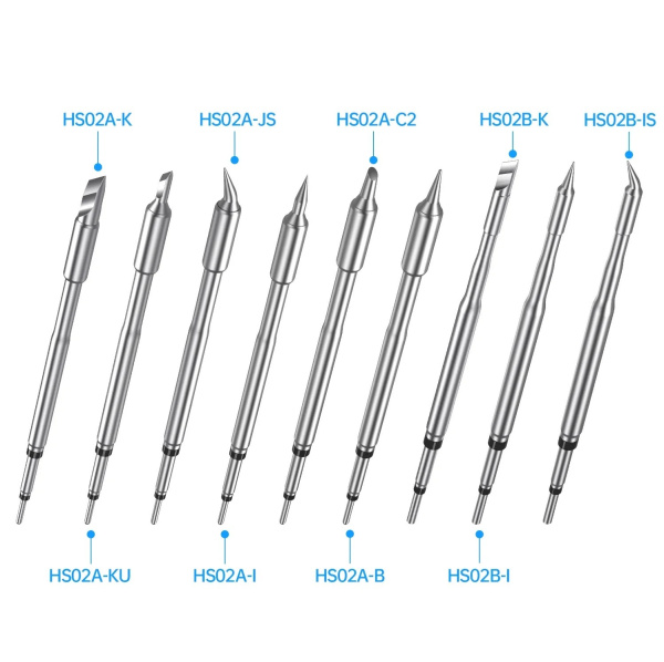 HS02A/F245-I жало для паяльника FNIRSI HS-02A, конус-игла