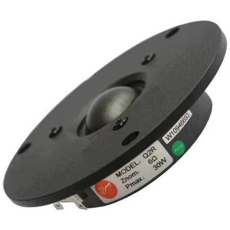 Q2R Динамик ВЧ, 28 мм шелковый купольный , 15 Вт, R 6 Ом  90dB  1,5 to 20KHZ