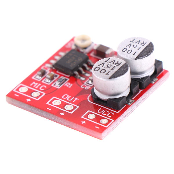 LM386 MicAmp Плата микрофонного усилителя (FUT-LM386)