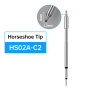 HS02A/F245-C2 жало для паяльника FNIRSI HS-02A, конус/скос