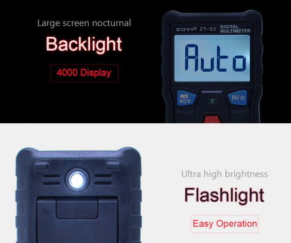 ZT-S2, Автоматический мультиметр