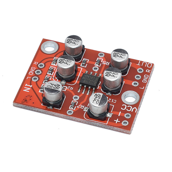 TDA1308 Mini плата усилителя  для наушников (TDA1308A)