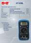 DT830L Цифровой мультиметр