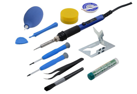 ZD-972P    Регулируемый паяльник 60Вт в наборе с инструментом ZD-972P    Регулируемый паяльник 60Вт в наборе с инструментом